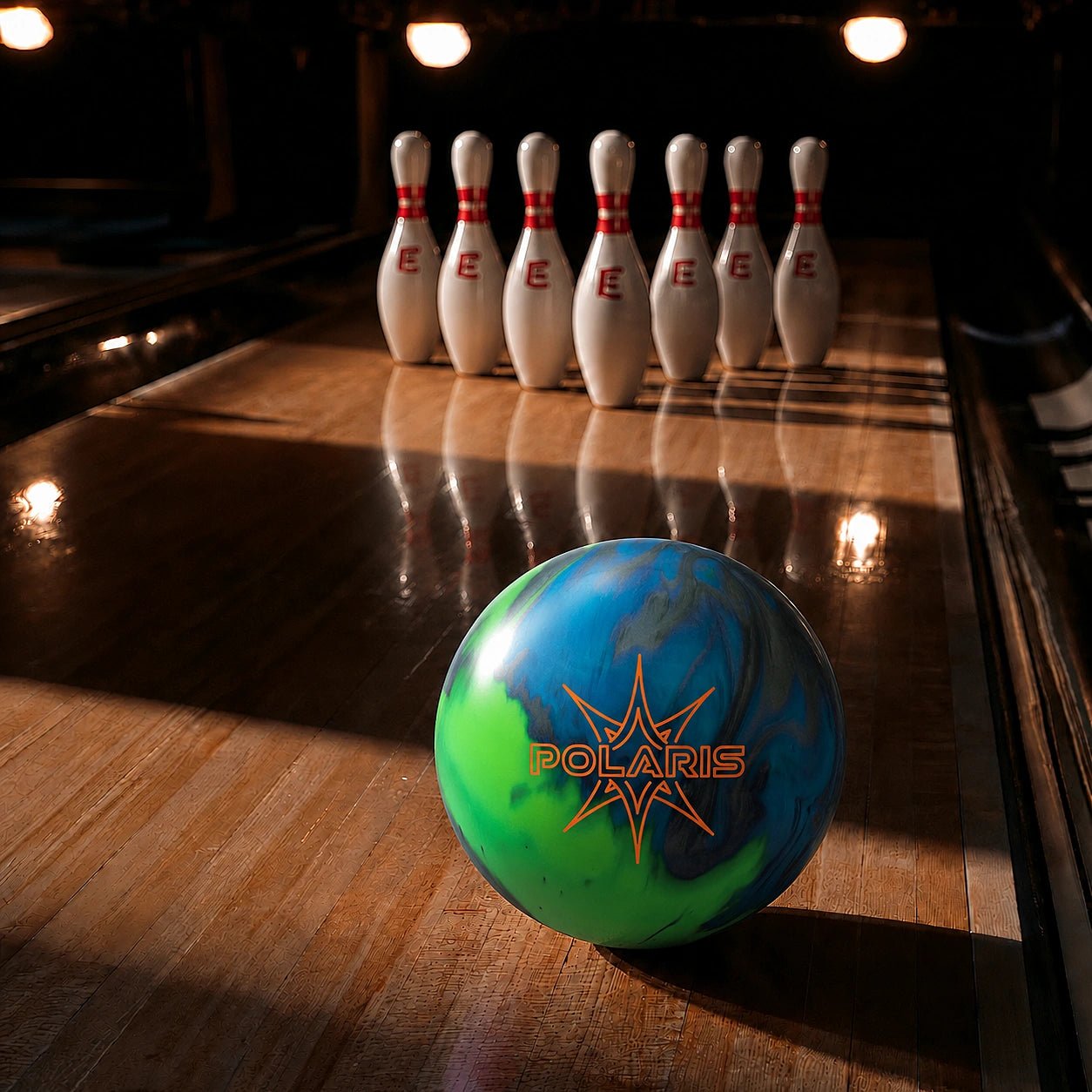 Boule POLARIS HYBRID EBONITE - Bowling Stars