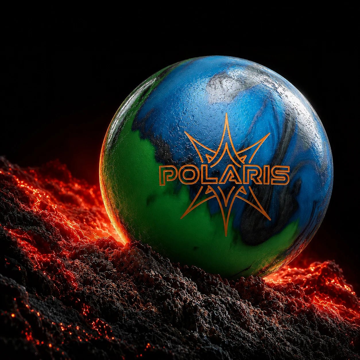 Boule POLARIS HYBRID EBONITE - Bowling Stars