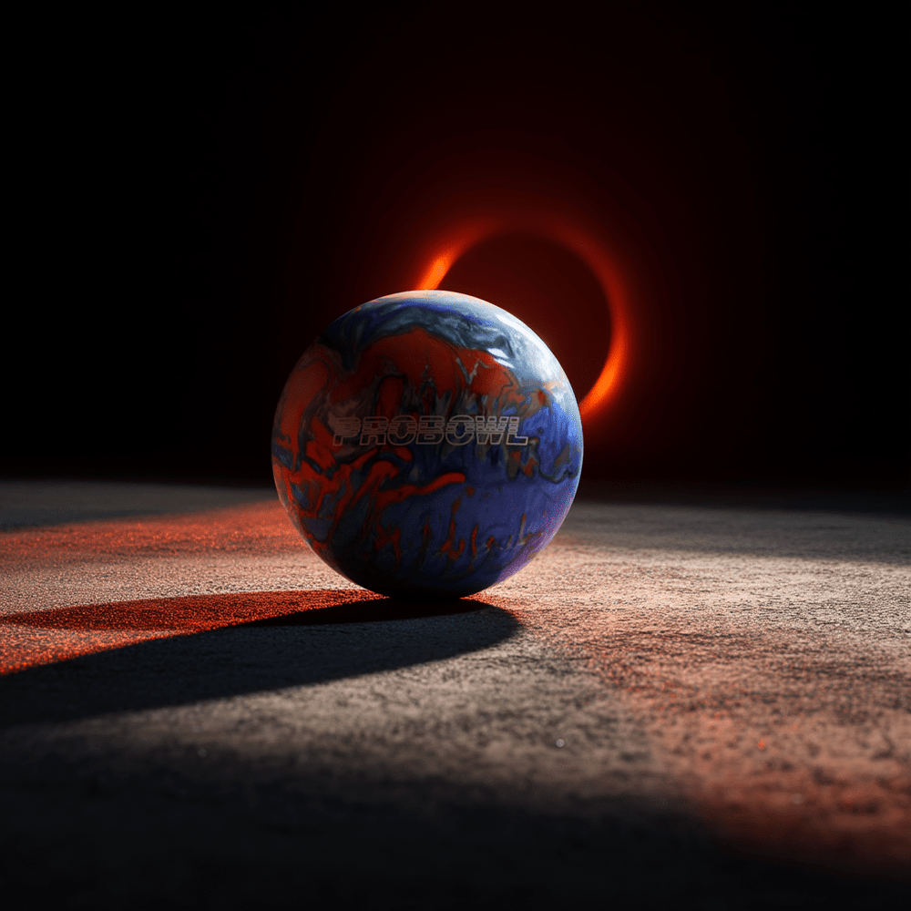 Boule PRO BOWL - BLUE/ORANGE/SILVER - Bowling Stars