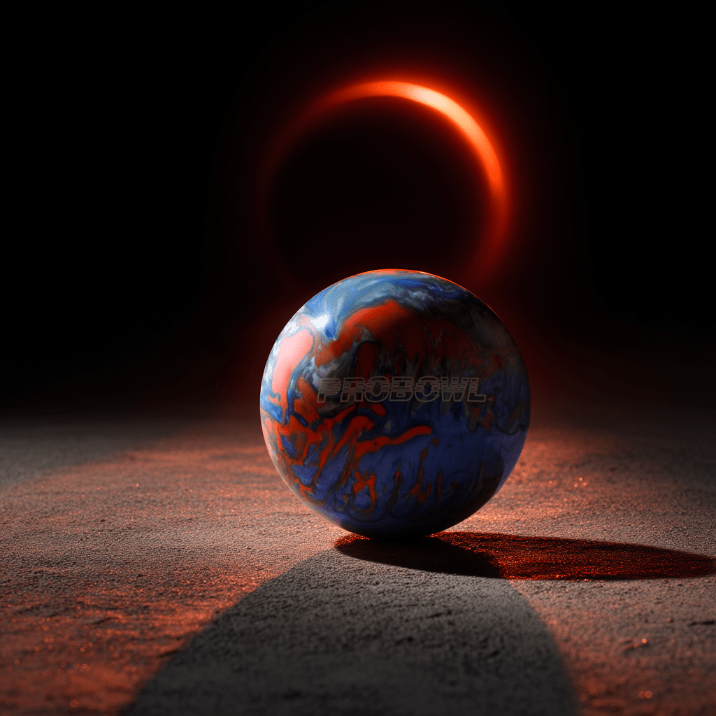 Boule PRO BOWL - BLUE/ORANGE/SILVER - Bowling Stars