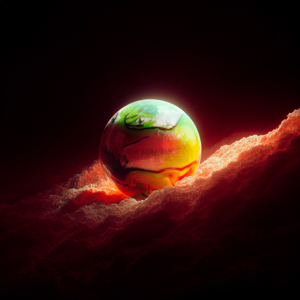 Boule PRO BOWL - GREEN/BLUE/SILVER - Bowling Stars