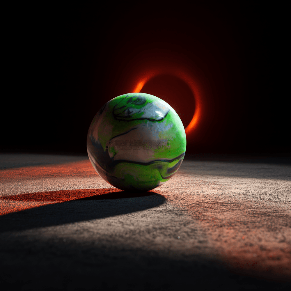 Boule PRO BOWL - GREEN/BLUE/SILVER - Bowling Stars