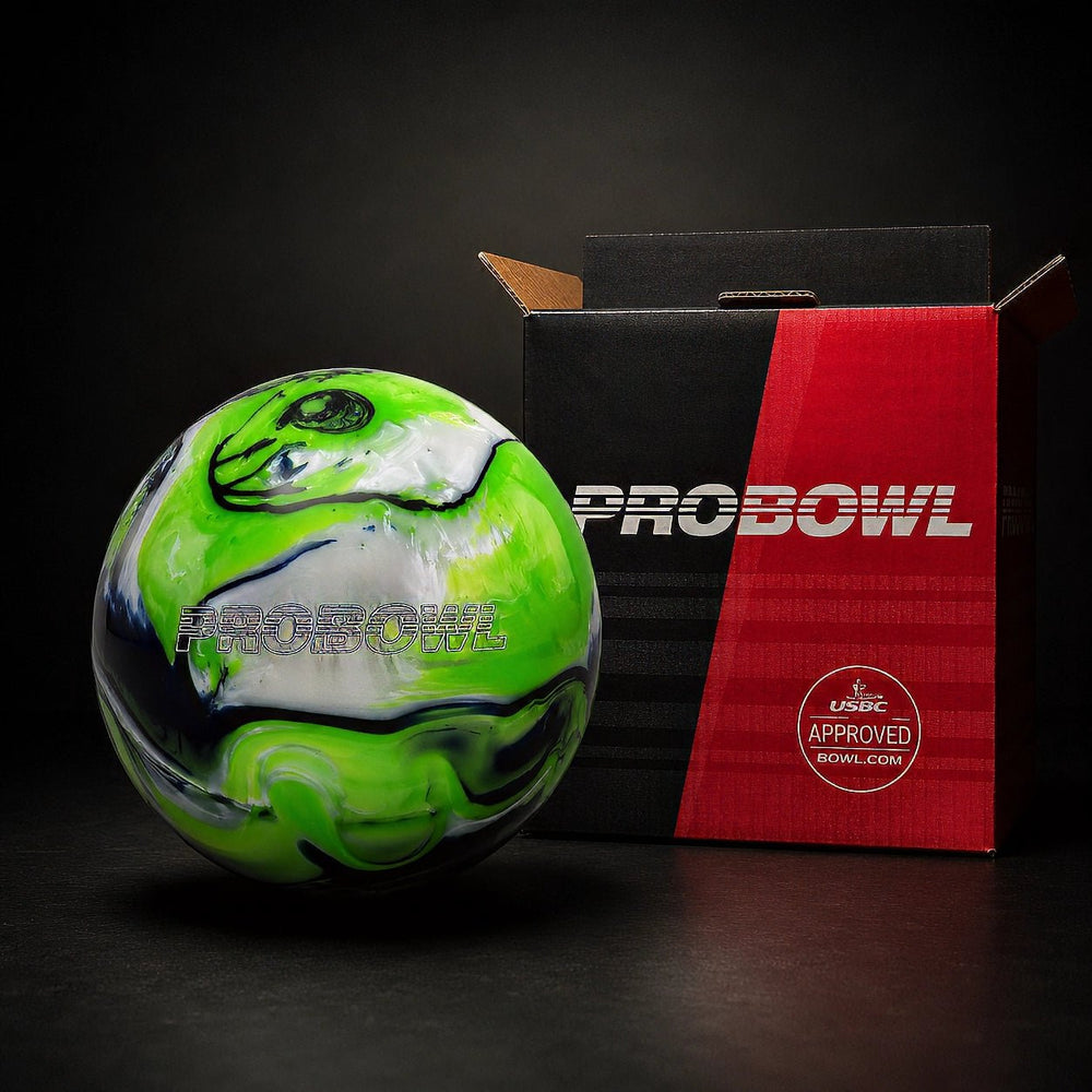 Boule PRO BOWL - GREEN/BLUE/SILVER - Bowling Stars