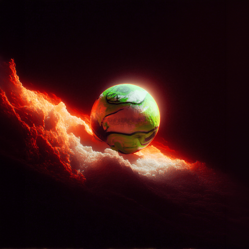 Boule PRO BOWL - GREEN/BLUE/SILVER - Bowling Stars