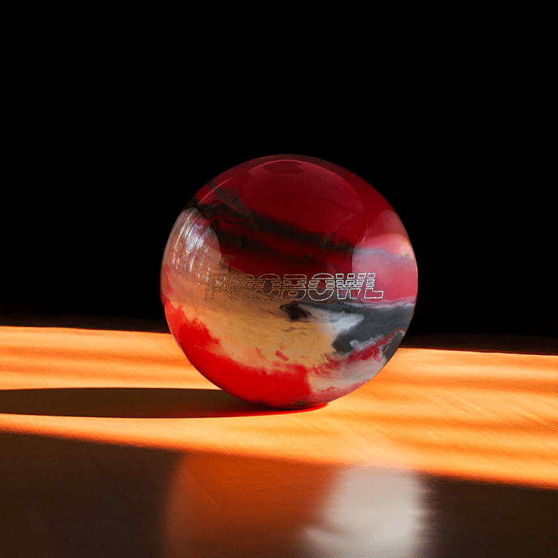 Boule PRO BOWL RED/BLACK/SILVER - Bowling Stars