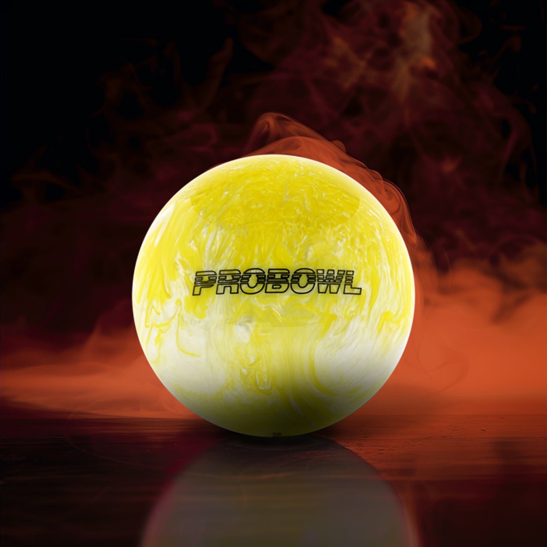 Boule PRO BOWL - WHITE/YELLOW - Bowling Stars