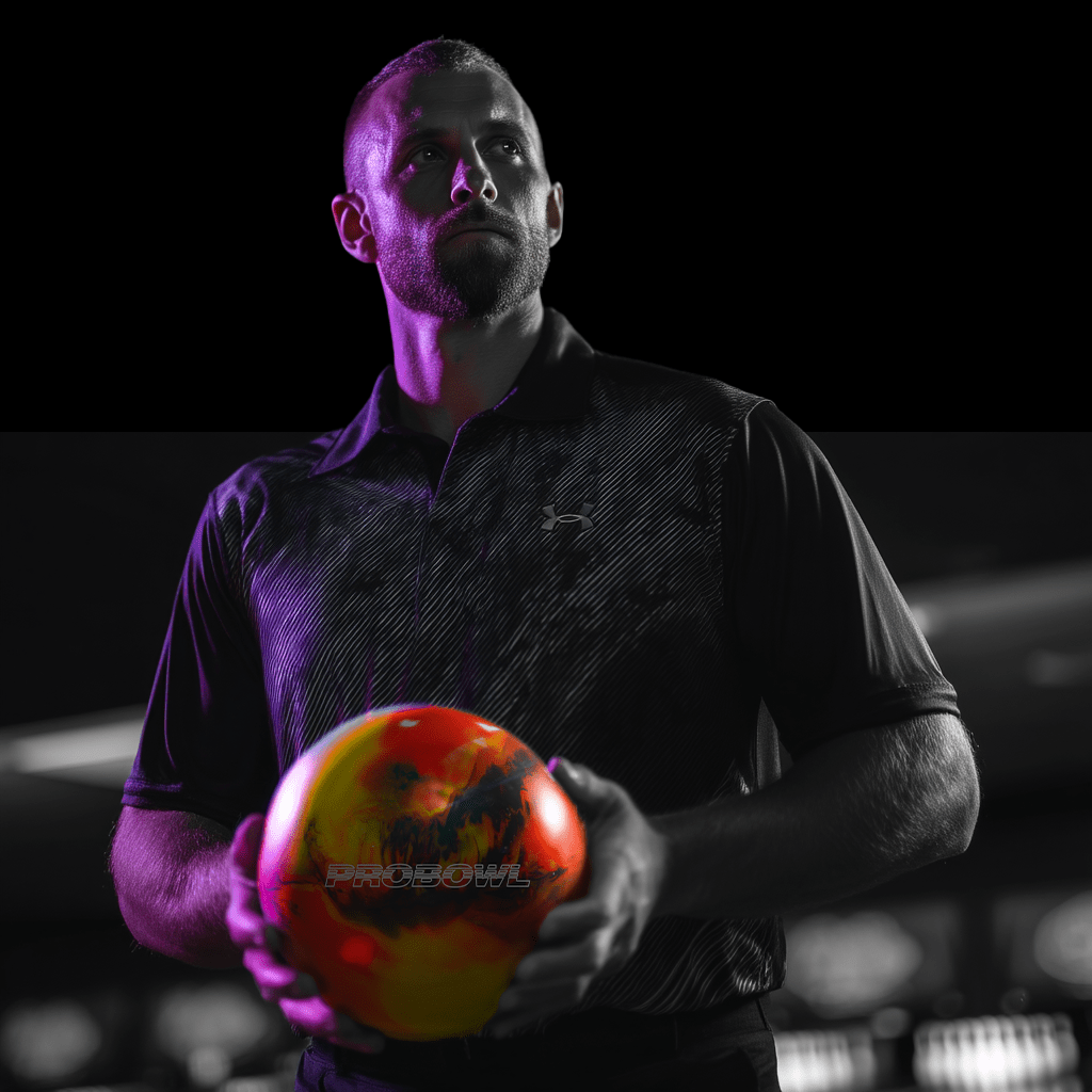 Boule PROBOWL - BLACK/YELLOW/ORANGE - Bowling Stars