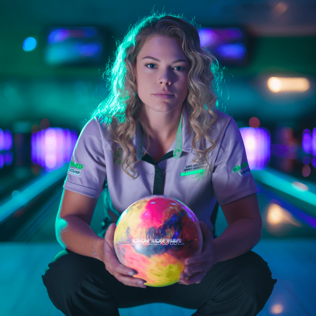 Boule PROBOWL - BLACK/YELLOW/ORANGE - Bowling Stars