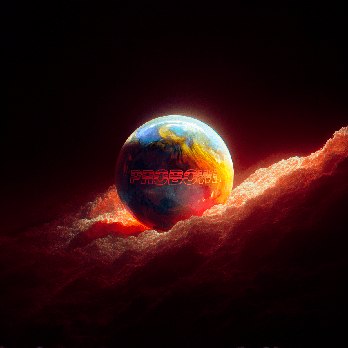 Boule PROBOWL - BLUE/BLACK/GOLD - Bowling Stars