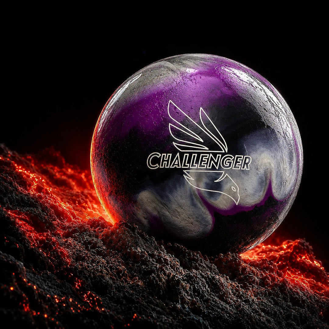 Boule PROBOWL CHALLENGER BLACK/PURPLE/SILVER PEARL - Bowling Stars