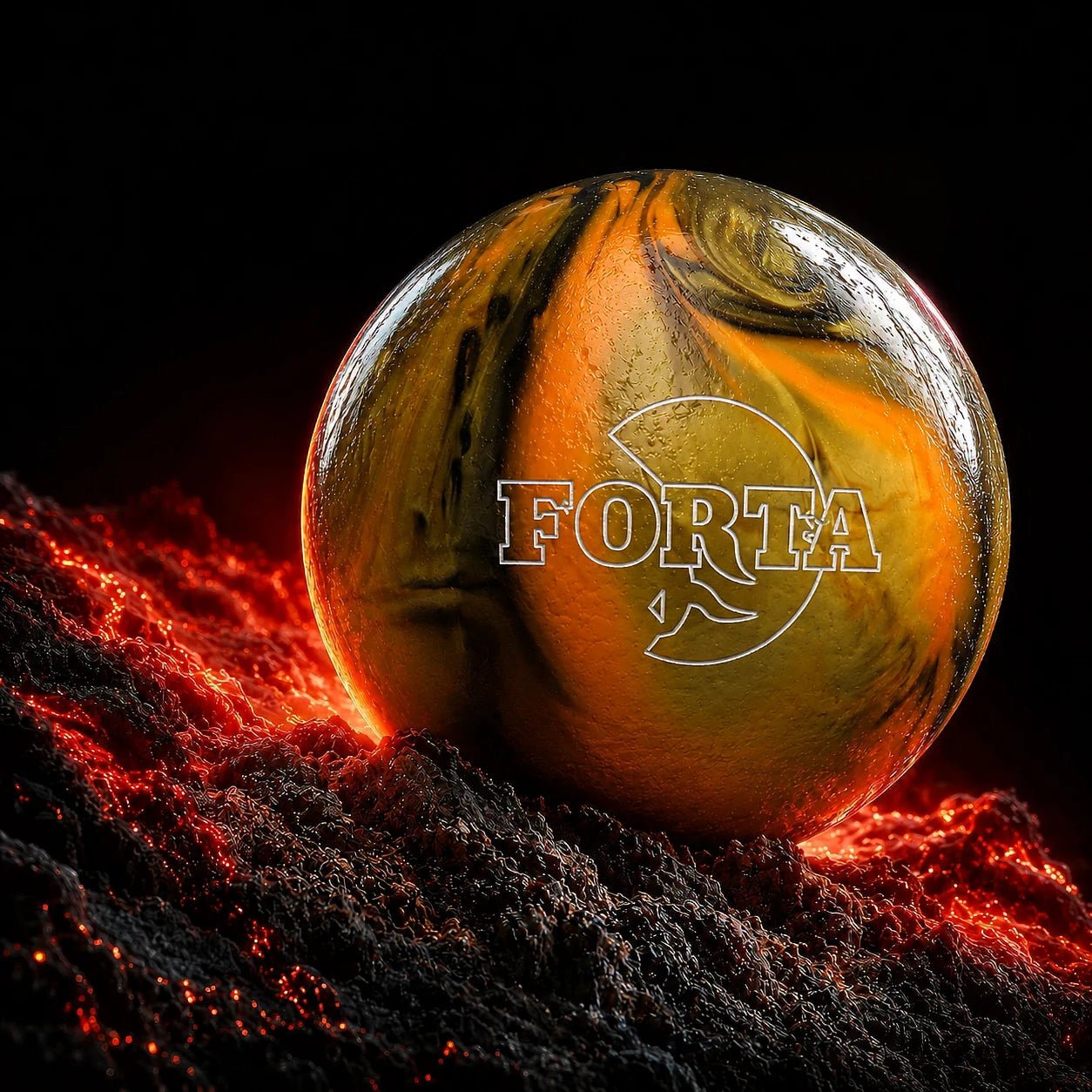 Boule PROBOWL FORTA GLD/ORA/BLK - Bowling Stars