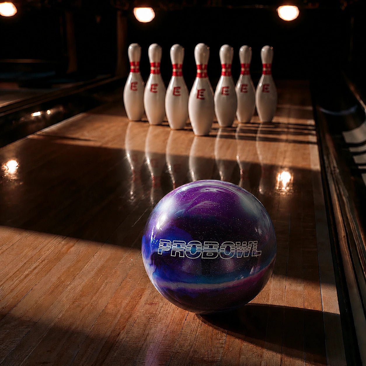 Boule PROBOWL - PURPLE/ROYAL/SILVER - Bowling Stars