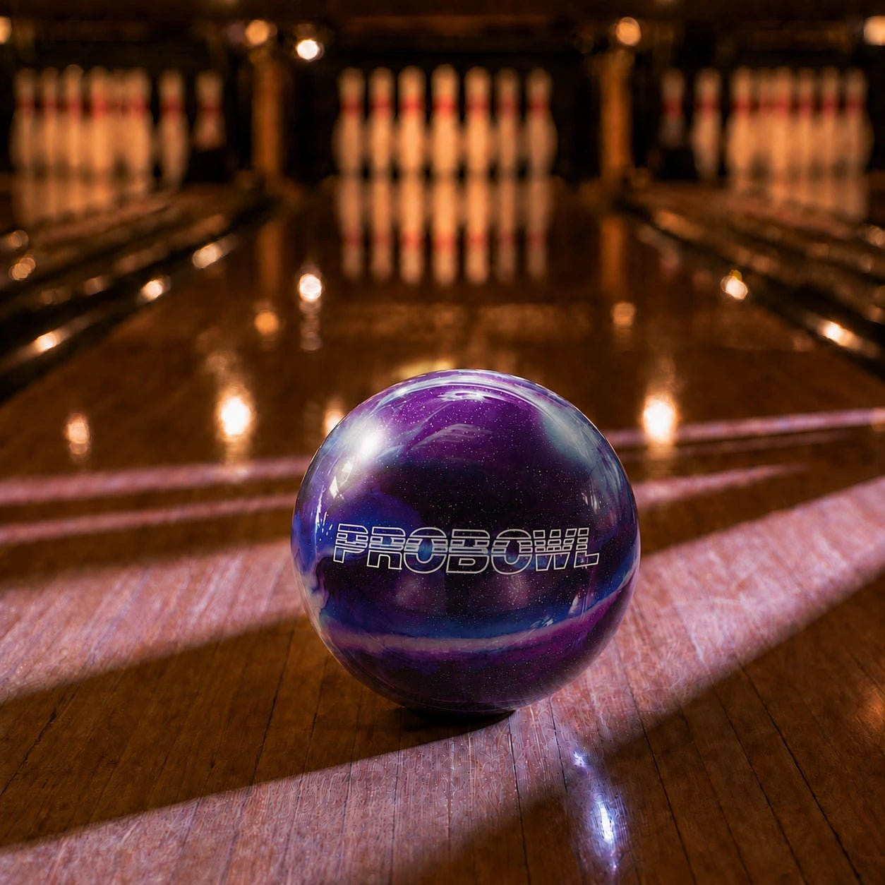 Boule PROBOWL - PURPLE/ROYAL/SILVER - Bowling Stars
