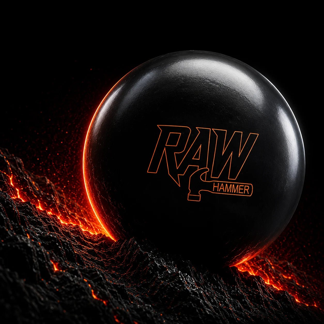 Boule RAW BLACK HAMMER - Bowling Stars