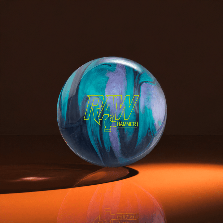 Boule RAW Black/Purple/Teal - Bowling Stars