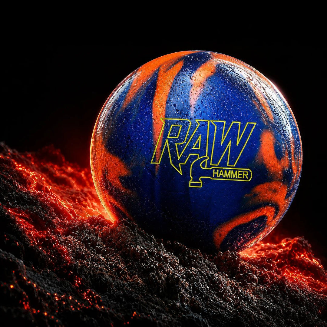 Boule RAW BLUE/BLACK/ORANGE - Bowling Stars