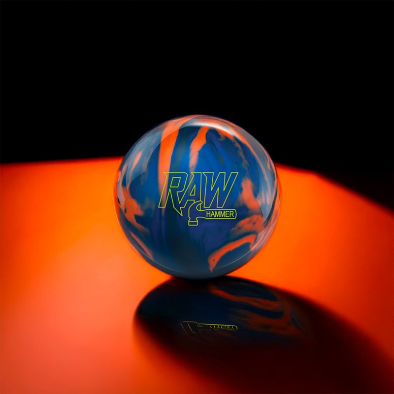 Boule RAW BLUE/BLACK/ORANGE - Bowling Stars