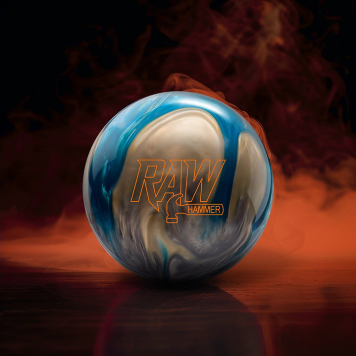 Boule RAW BLUE/SILVER/WHITE HAMMER - Bowling Stars