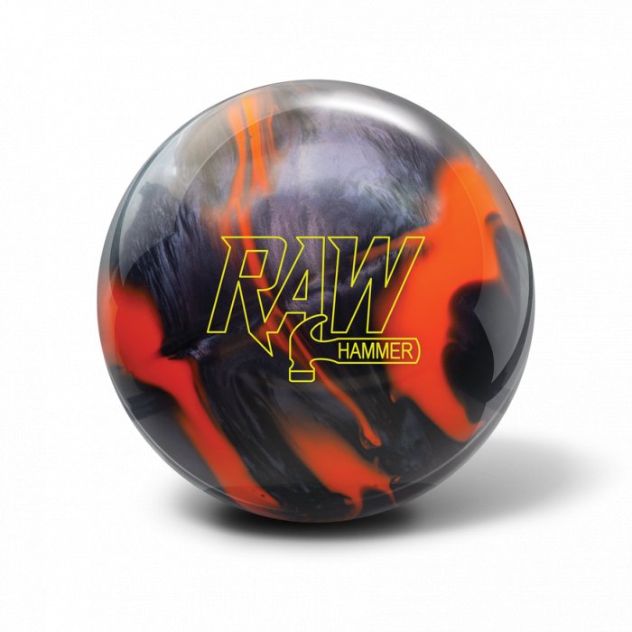 Boule RAW ORANGE/BLACK HAMMER - Bowling Stars