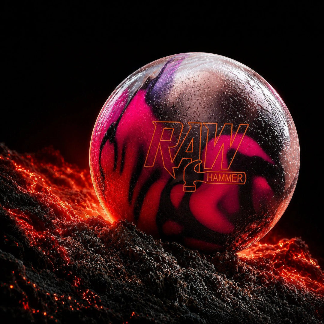 Boule RAW PURPLE/PINK/SILVER HAMMER - Bowling Stars