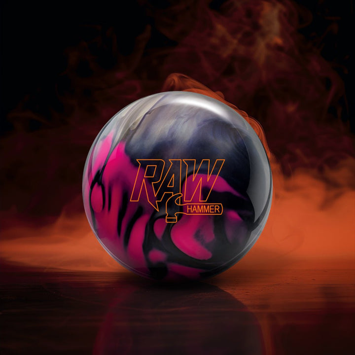 Boule RAW PURPLE/PINK/SILVER HAMMER - Bowling Stars