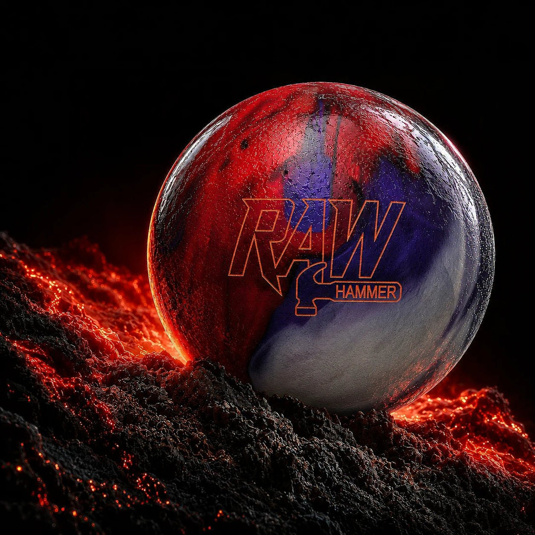 Boule RAW RED/WHITE/PURPLE - Bowling Stars