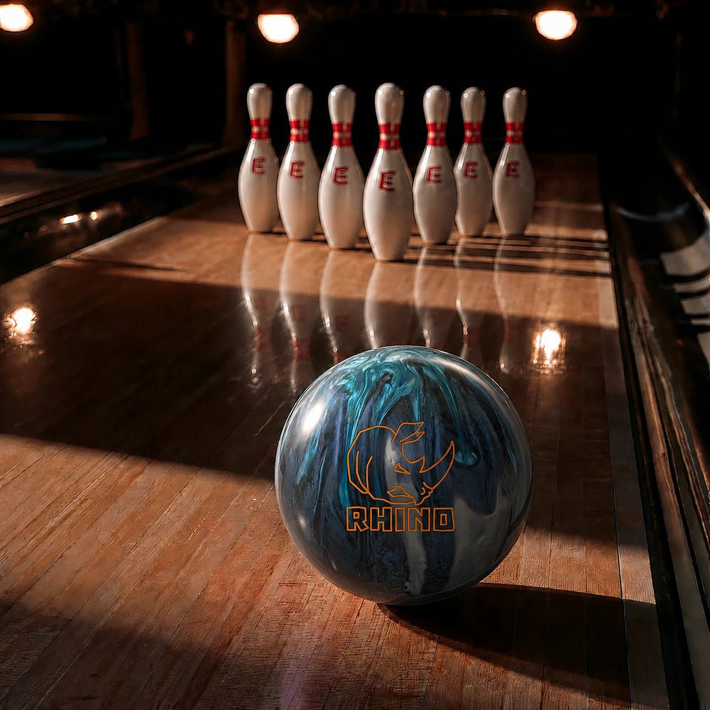 Boule RHINO BLUE/CADET GREY/SILVER - Bowling Stars