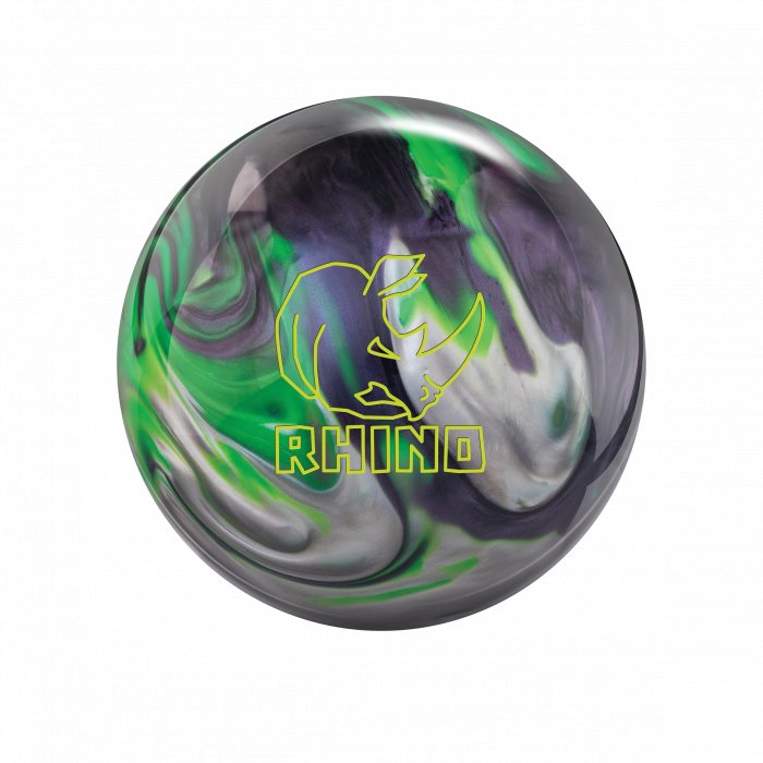 Boule RHINO CARBON/LIME/SILVER - Bowling Stars