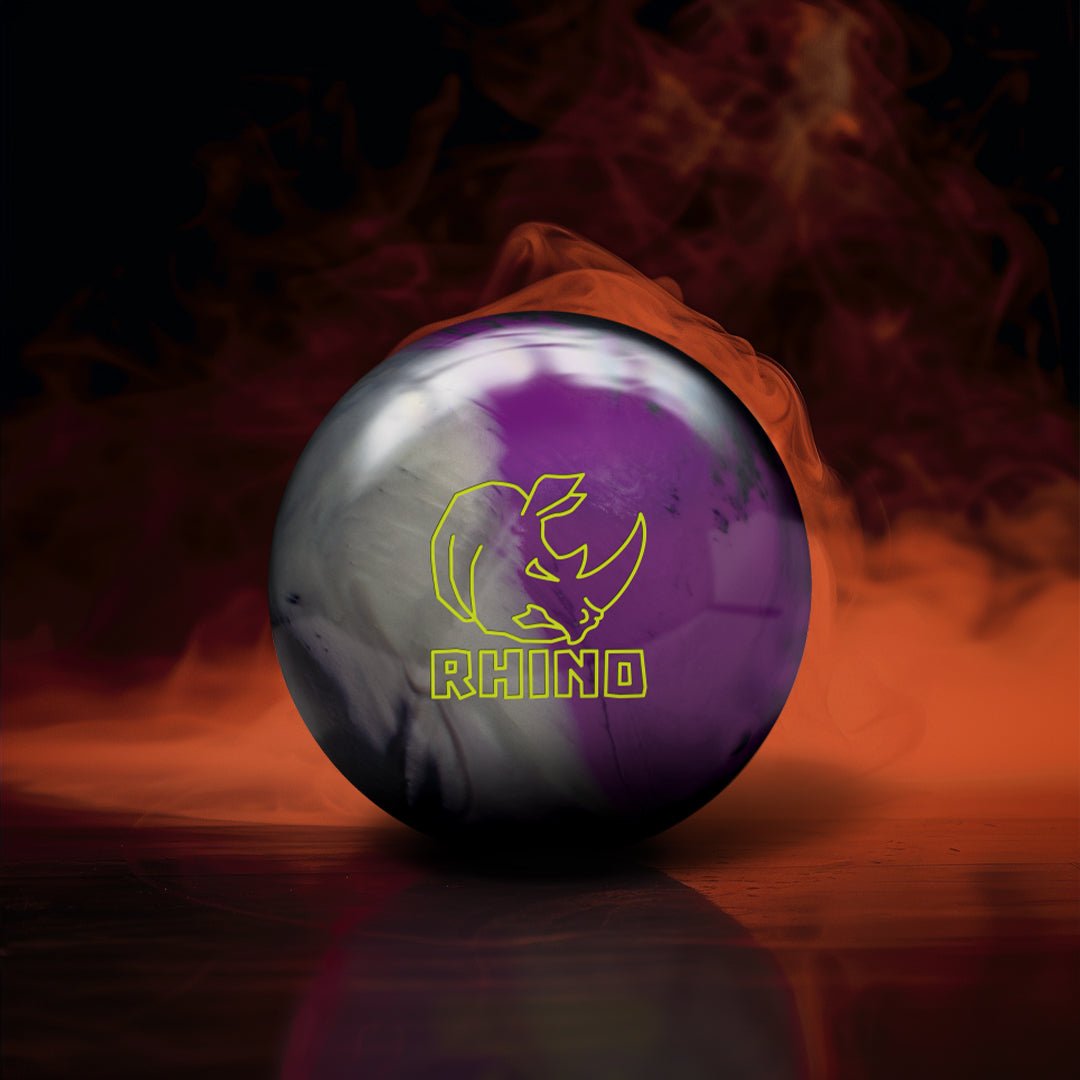 Boule Rhino Charbon / Argent / Violet - Bowling Stars