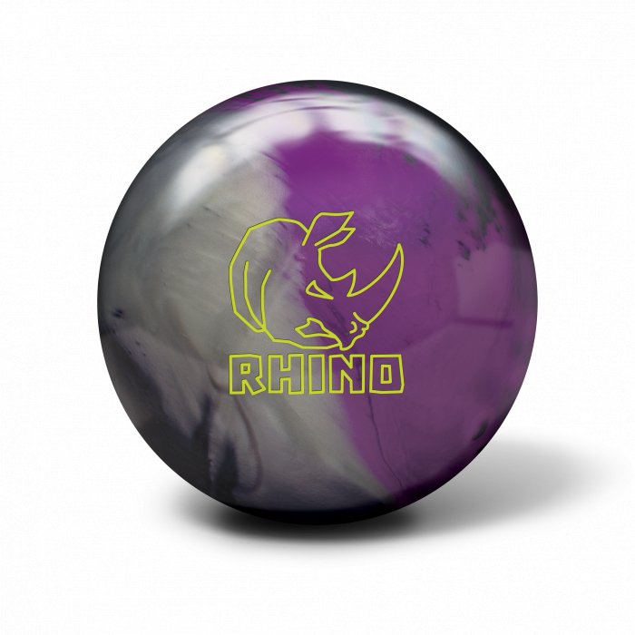 Boule Rhino Charbon / Argent / Violet - Bowling Stars