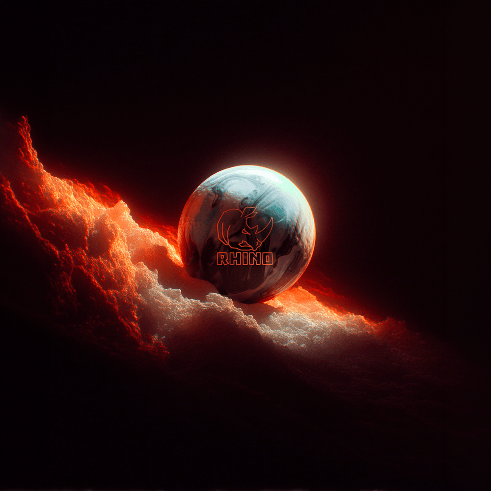 Boule Rhino Metallic Bleu/Noir - Bowling Stars