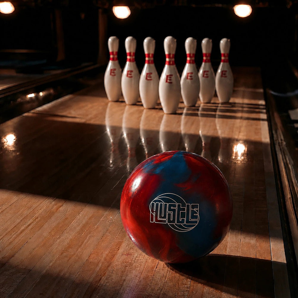 Boule ROTO GRIP HUSTLE B/R/Y - Bowling Stars