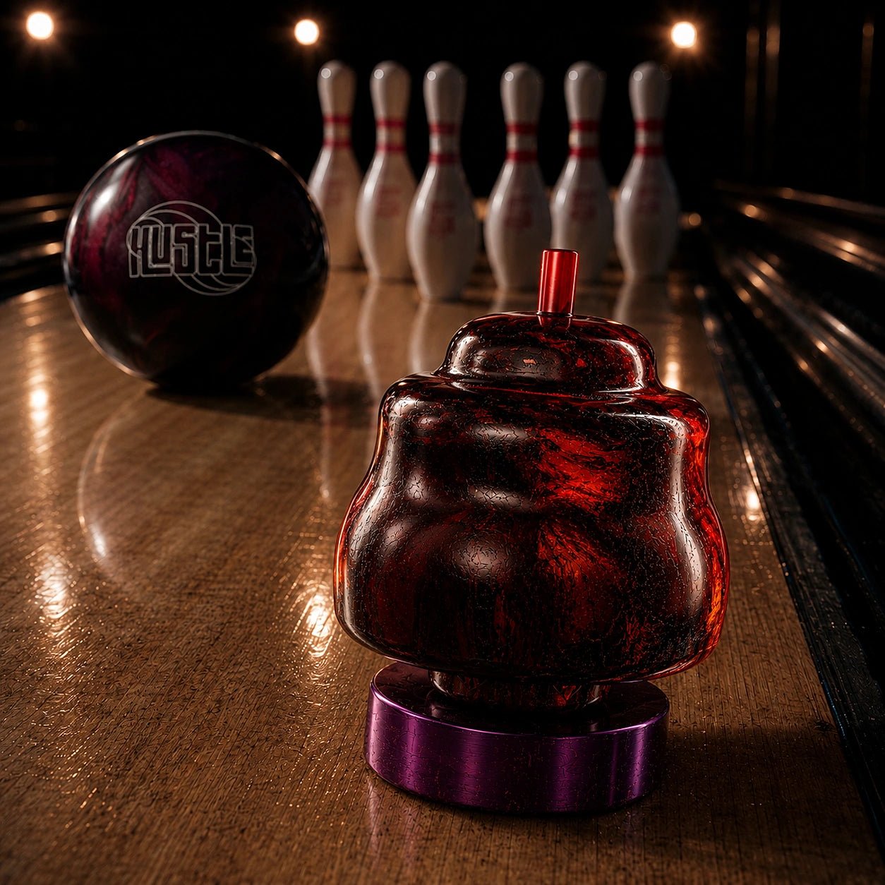 Boule ROTO GRIP HUSTLE WINE - Bowling Stars