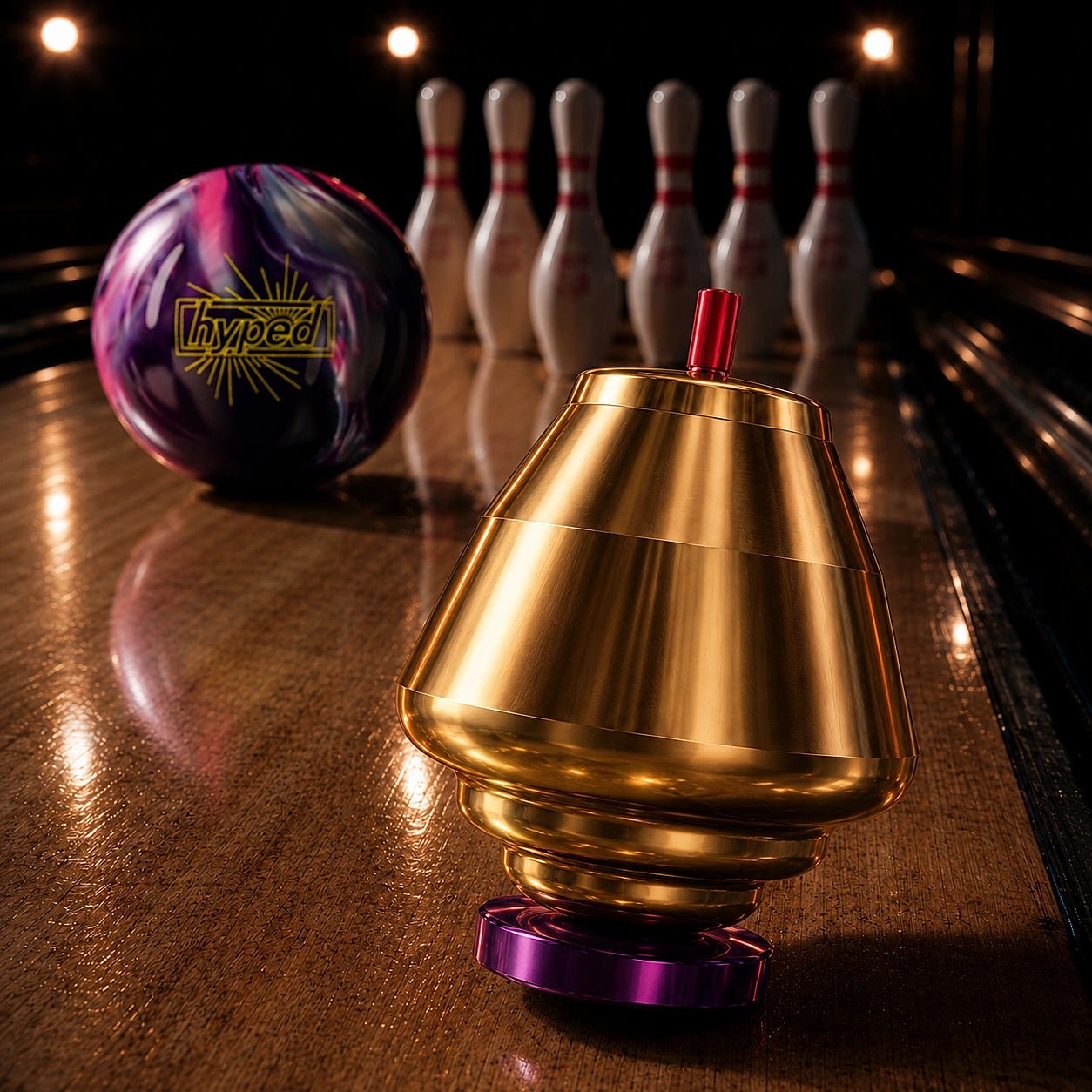 Boule ROTO GRIP HYPED HYBRID - Bowling Stars