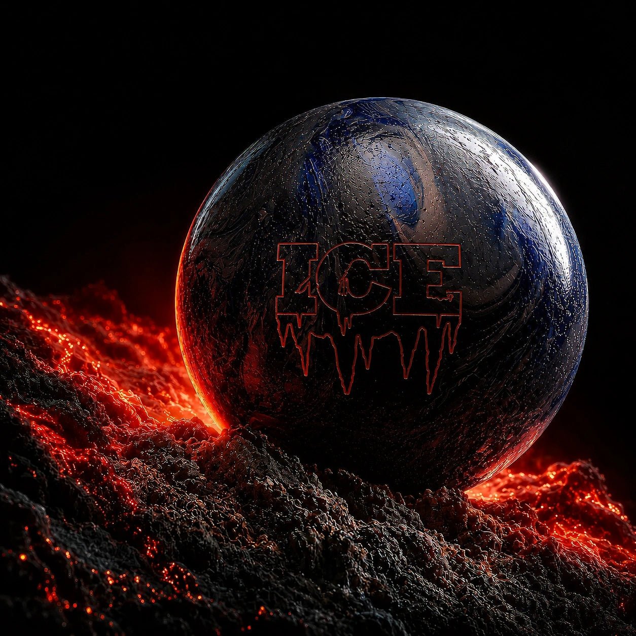 Boule STORM ICE STORM OCEAN BLUE/WHITE - Bowling Stars