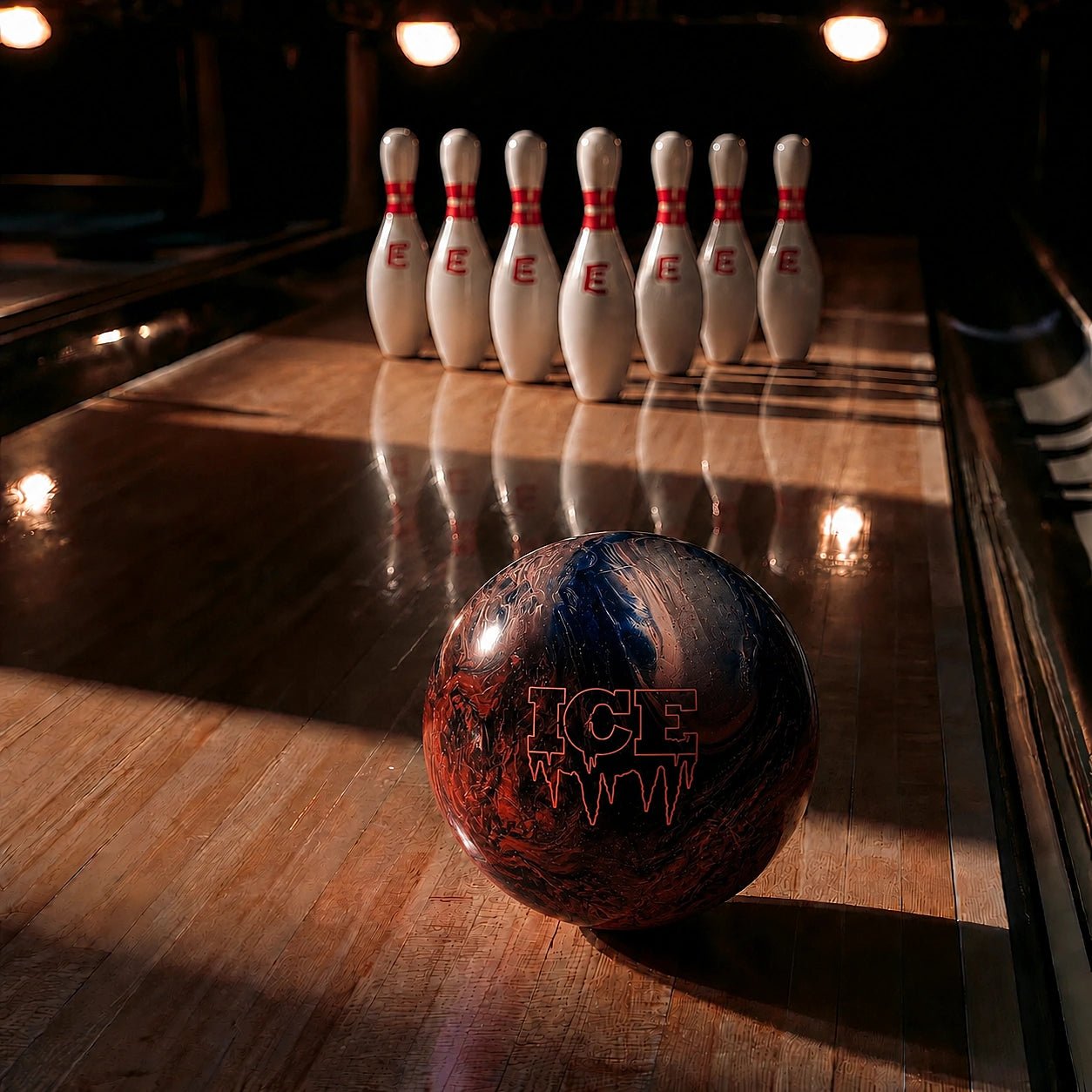 Boule STORM ICE STORM OCEAN BLUE/WHITE - Bowling Stars