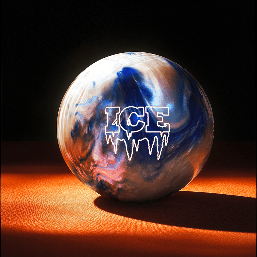 Kugel STORM ICE STORM OCEAN BLUE/WHITE - Bowling Stars