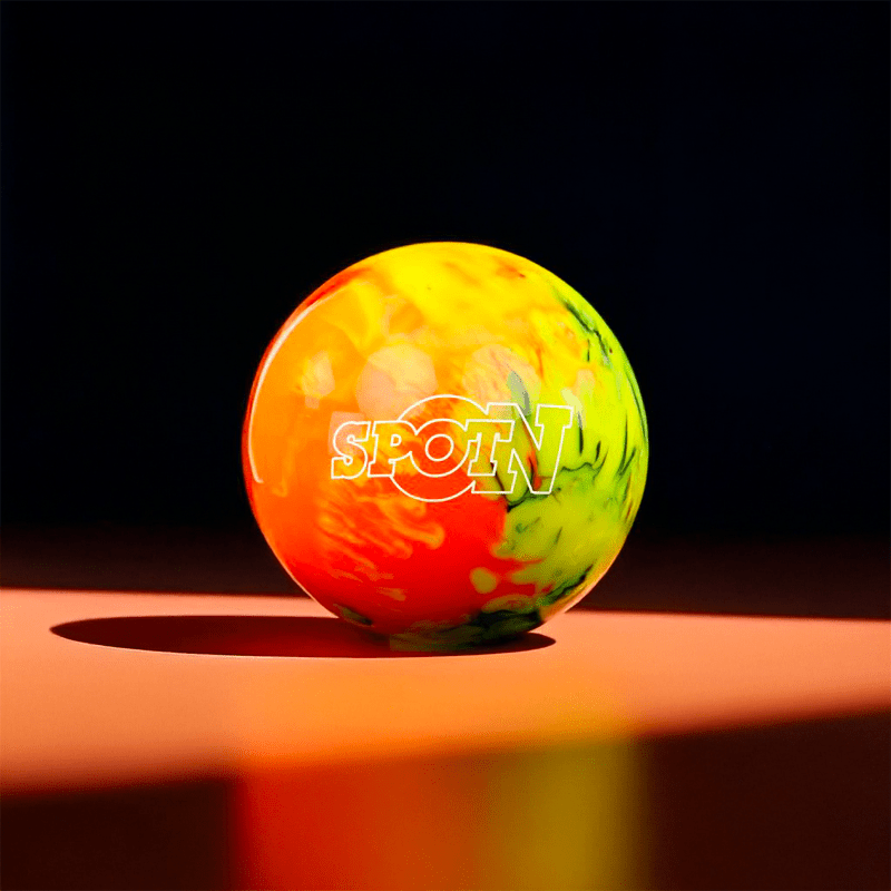 Boule STORM SPOT ON - BLK/YEL/ORA - Bowling Stars