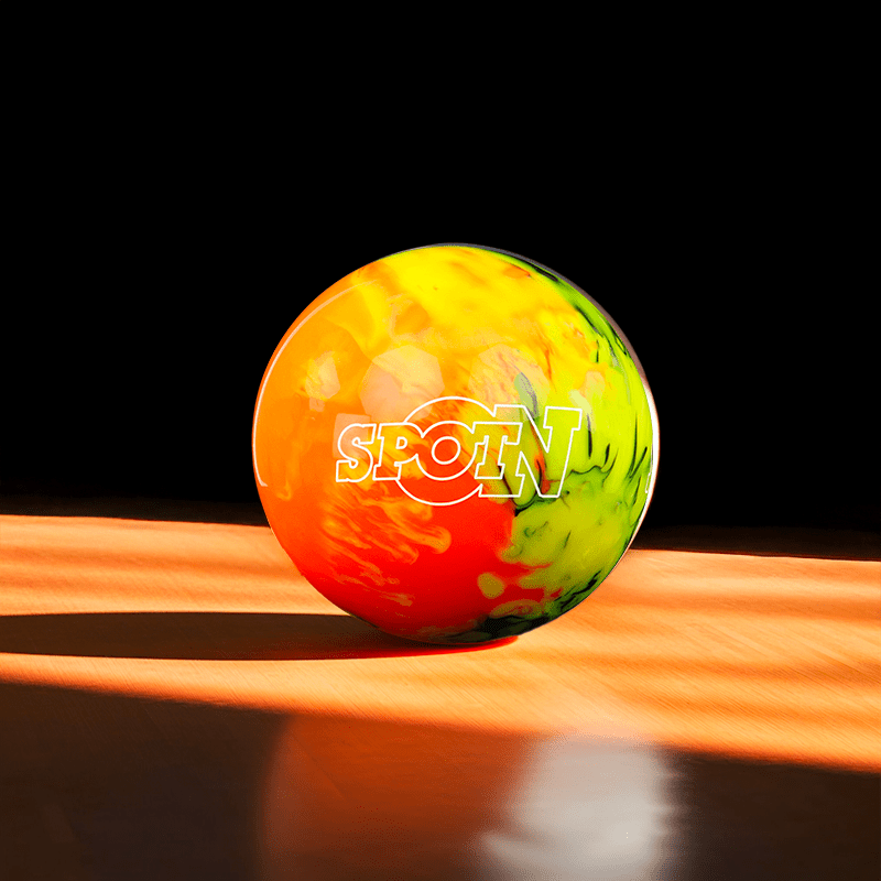 Pelota STORM SPOT ON - BLK/YEL/ORA - Bowling Stars