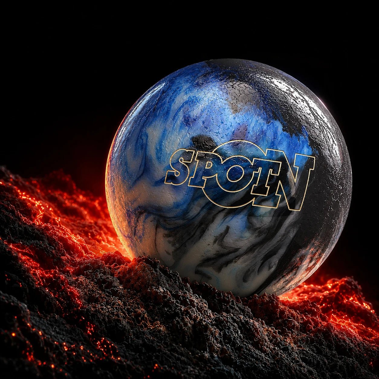 Boule STORM SPOT ON - BLU/BLK/WHT - Bowling Stars