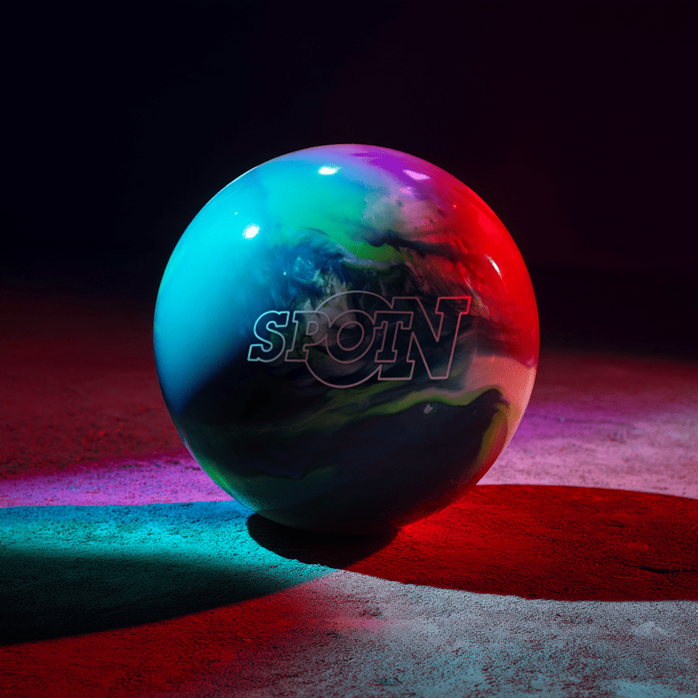 Boule STORM SPOT ON - BLUE/GREEN/SILVER - Bowling Stars