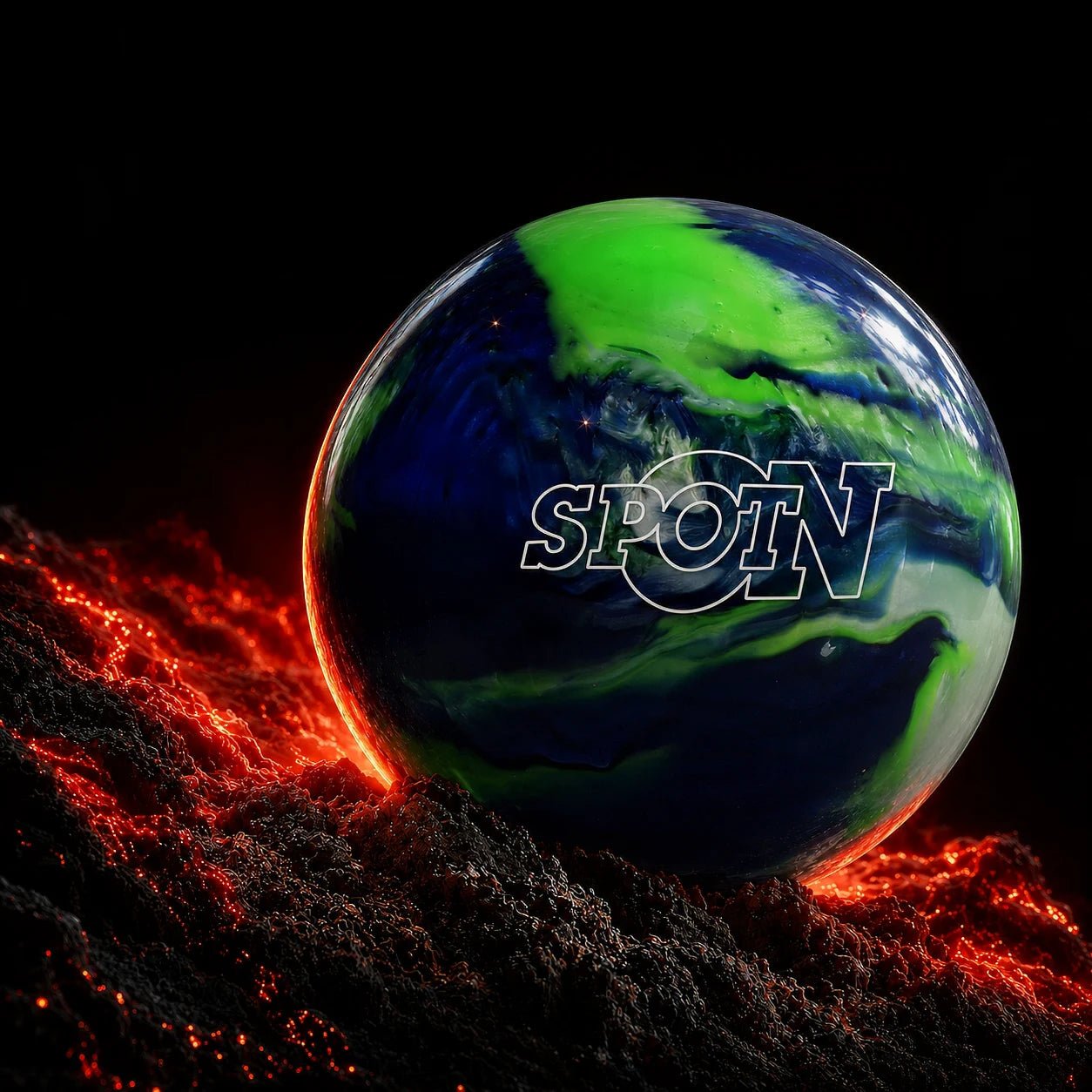Boule STORM SPOT ON - BLU/GRN/SIL - Bowling Stars