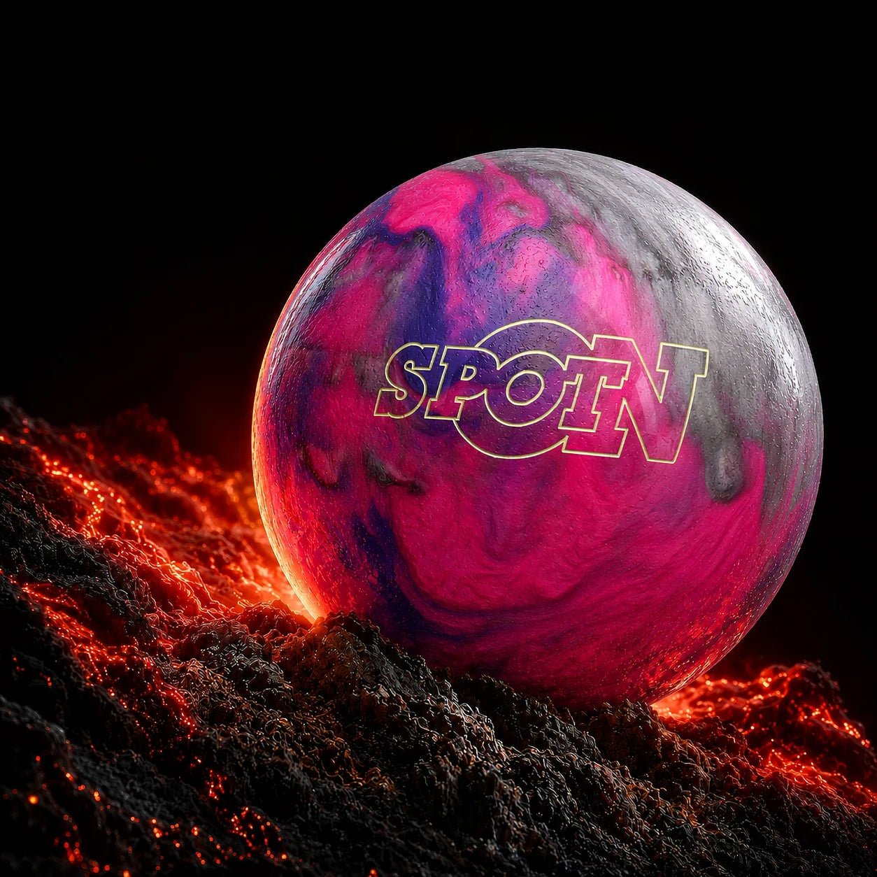 Boule STORM SPOT ON - PIN/PRP/SIL - Bowling Stars
