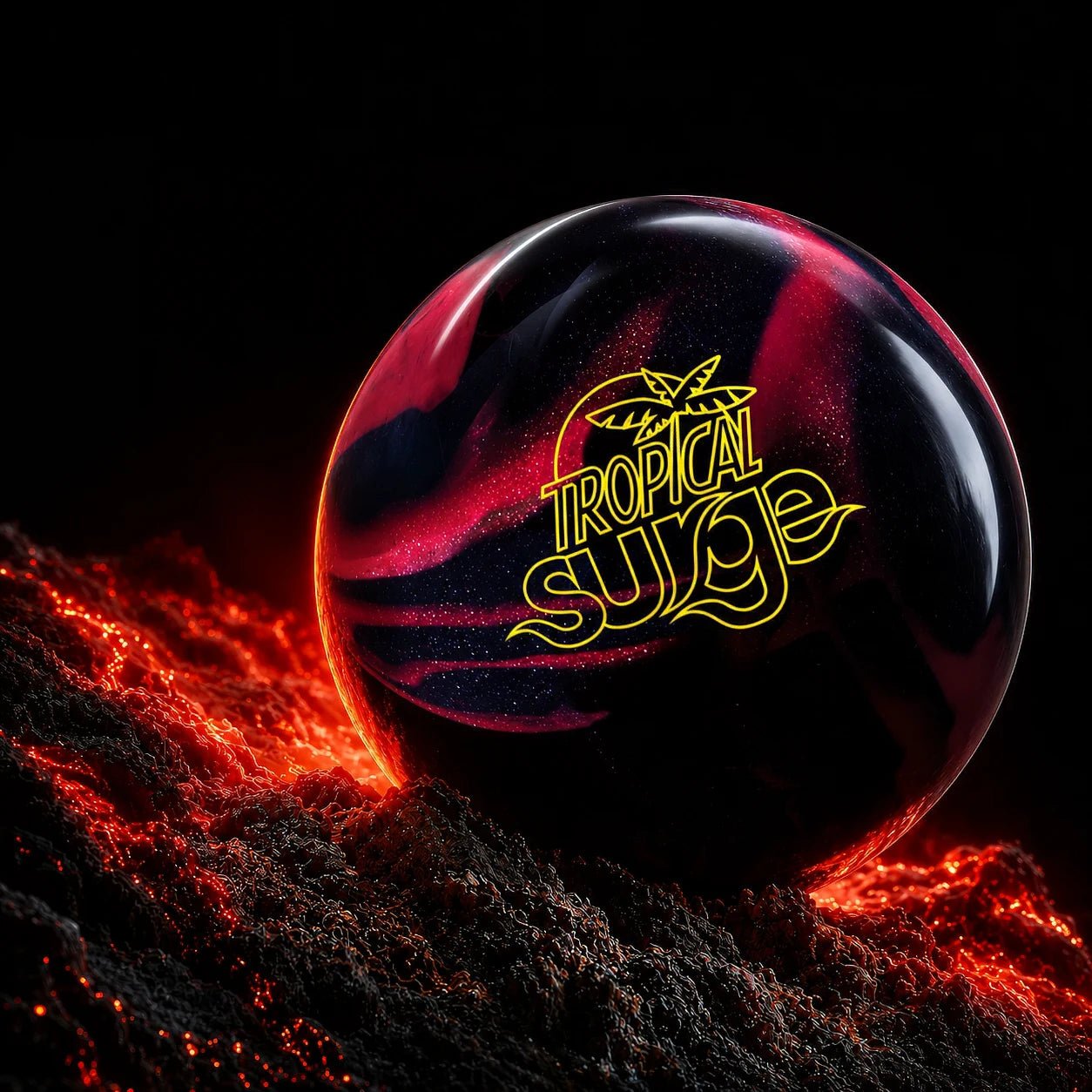 Boule STORM TROPICAL SURGE BLACK/CHERRY - Bowling Stars