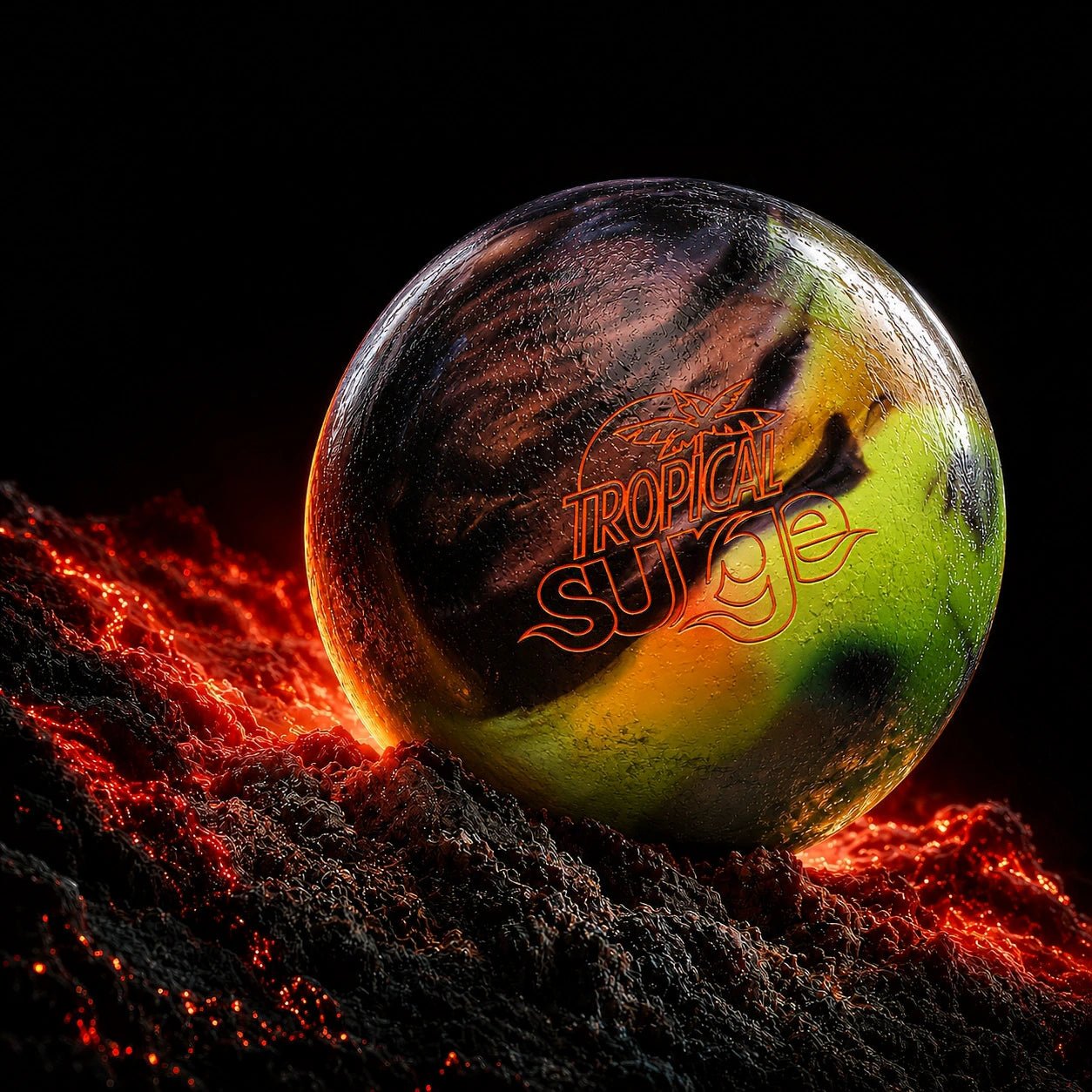 Boule STORM TROPICAL SURGE YELLOW/BLACK - Bowling Stars