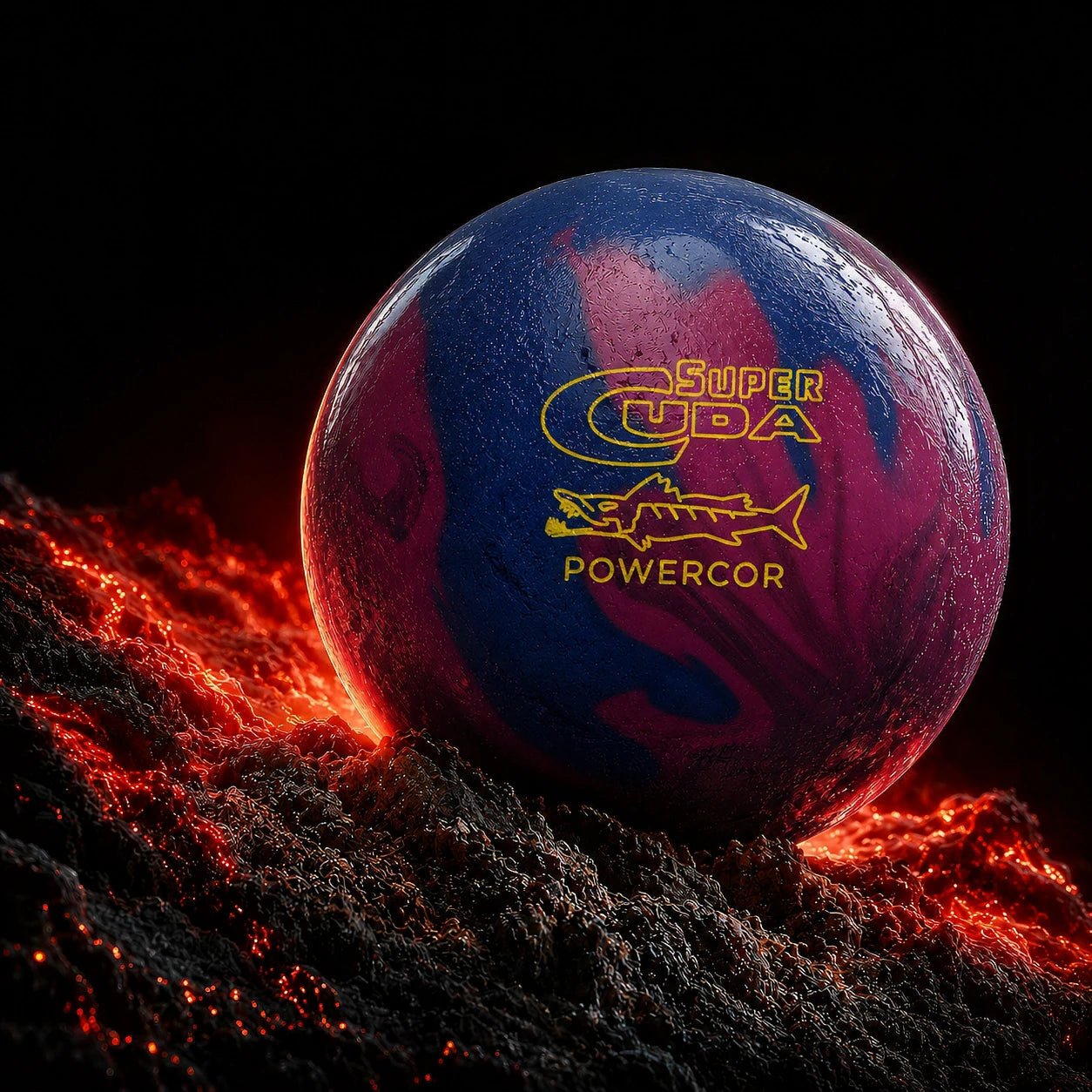 Boule SUPER CUDA POWERCOR PEARL - Bowling Stars