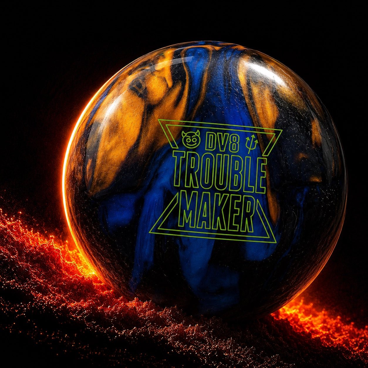 Boule TROUBLE MAKER PEARL - Bowling Stars