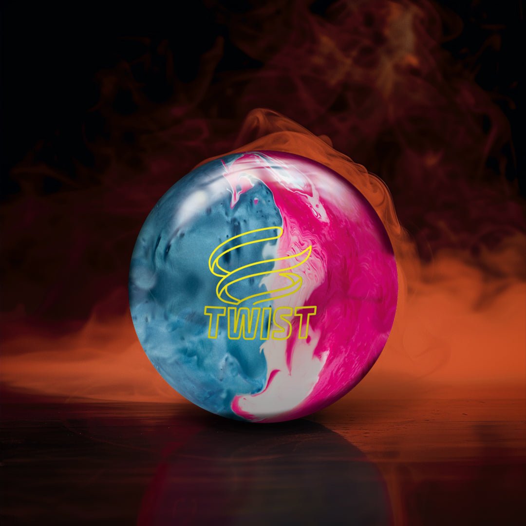 Boule TWIST BLEU CIEL / ROSE / NEIGE - Bowling Stars