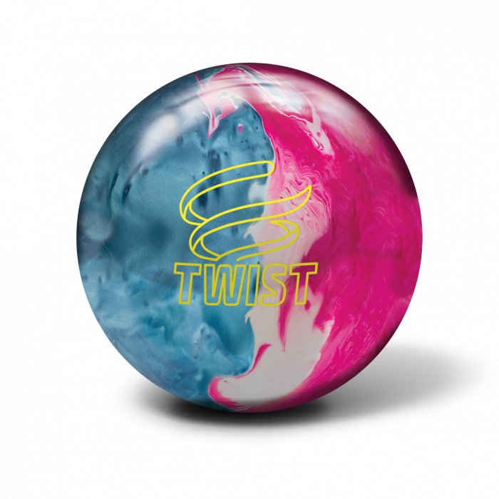 Boule TWIST BLEU CIEL / ROSE / NEIGE - Bowling Stars