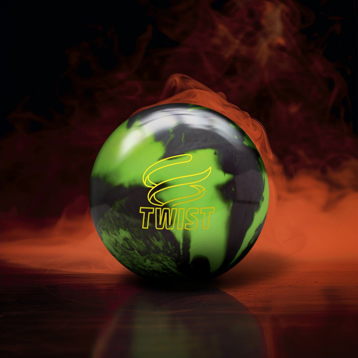 Boule Twist Neon Vert / Noir - Bowling Stars